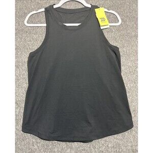 All In Motion Women's Blouse Activewear Mesh Tank Top Black Small